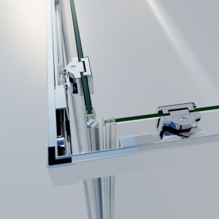 Душевой уголок Vincea Rapid-N VSS-3RN1112E10CL, (1000-1100)x(1100-1200), хром, стекло прозрачное