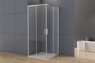 Душевой уголок Vincea Rapid-N VSS-3RN1212E10CL, (1100-1200)x(1100-1200), хром, стекло прозрачное