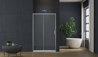 Душевая дверь Vincea Soft 2 VDS-3SO2120CL, 1200, хром, стекло прозрачное