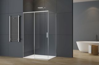 Душевой уголок Vincea Soft 2 VSR-3SO28014CL, 1400*800, хром, стекло прозрачное