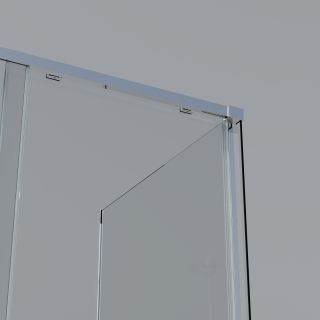 Душевой уголок Vincea Soft 2 VSR-3SO29010CL, 1000*900, хром, стекло прозрачное