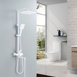 Душевая стойка Shevanik S6136C белый Душевая стойка Shevanik S6136C белый