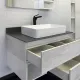 Тумба с раковиной Comforty Прага 00-00014425 90.5 см Дуб белый