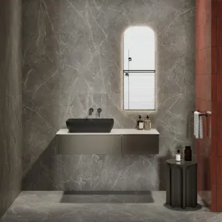 Раковина Kerama Marazzi Плаза KMPLWb55MBl0 55 см чёрный матовый