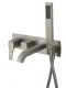 Смеситель для ванны и душа Wonzon & Woghand Flex WW-88889072-BN брашированный никель