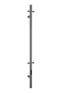 Полотенцесушитель электрический Boheme Uno 726-GM 150x12 см оружейная сталь