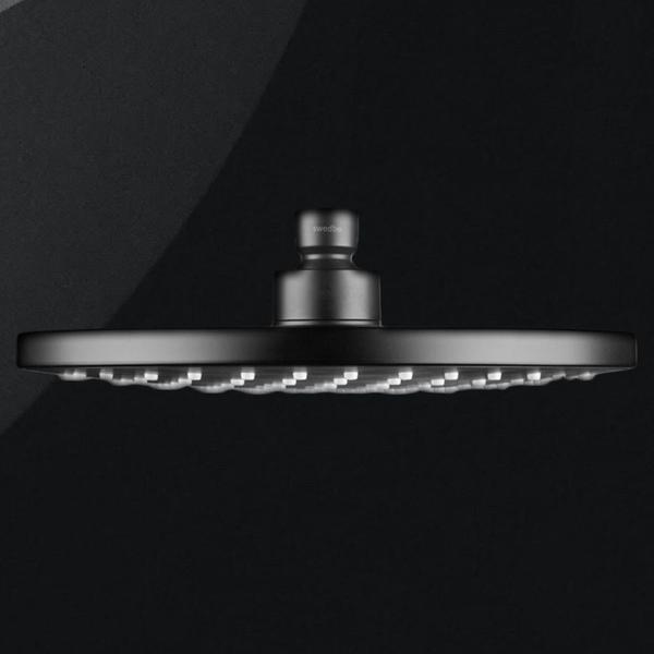 Верхний душ Swedbe Hermes 5119B 22см чёрный