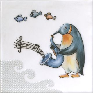 Плитка Kerama Marazzi VT\A483\5232 Декор Симфония 4 глянцевый 20x20x0,69