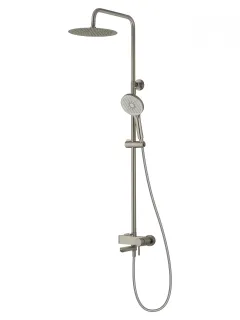 Душевая стойка Wonzon & Woghand Solo WW-739032-BN брашированный никель