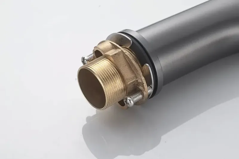 Смеситель для раковины Shevanik S9101T оружейная сталь