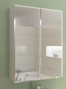 Зеркальный шкаф VIGO Grand 550 белый