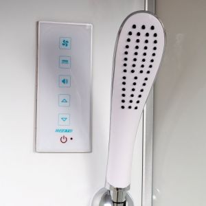 Душевая кабина Deto L 920 L с электрикой  120х80х215 см
