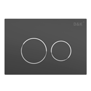 Клавиша смыва D&K Bayern графит (арт.инсталл DI8050127) (DB1529006)