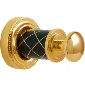 Крючок Boheme Murano 10906-B-G золото/чёрный