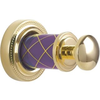 Крючок Boheme Murano 10906-V-G золото/фиолетовый Крючок Boheme Murano 10906-V-G золото/фиолетовый