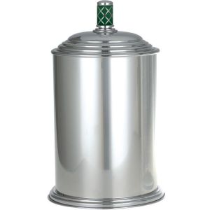 Ведро Boheme Murano 10907-GR-CR хром/бирюзовый