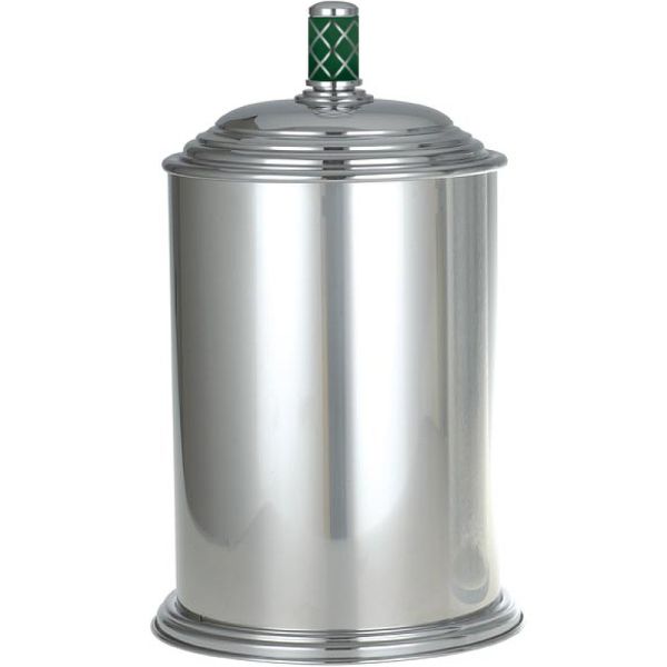 Ведро Boheme Murano 10907-GR-CR хром/бирюзовый