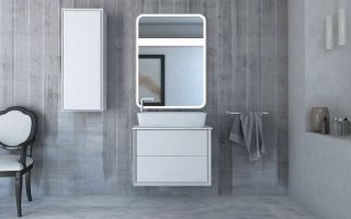 Тумба под раковину Cezares 70x48 Bianco Opaco Bellagio 54714