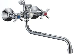 Смеситель для ванны с душем РМС SL118-140 хром