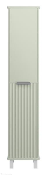 Шкаф - пенал Brevita Risacca Crema 35 см RIS-05035-084П зеленый