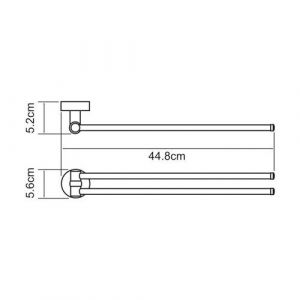 Wasserkraft Isen K-4031 Держатель полотенец рога