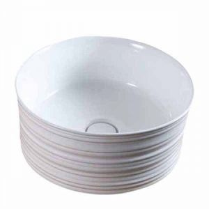 Раковина накладная BelBagno 40см белая BB1406