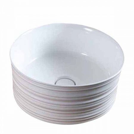 Раковина накладная BelBagno 40см белая BB1406