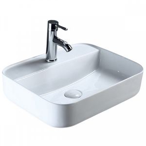 Раковина накладная BelBagno 50см белая BB1321
