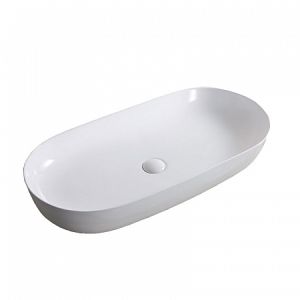 Раковина накладная BelBagno 81см белая BB1349