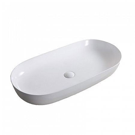 Раковина накладная BelBagno 81см белая BB1349