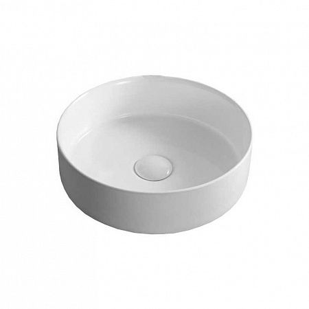 Раковина накладная BelBagno 36см белая BB1357