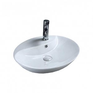 Раковина накладная BelBagno 55см белая BB1370