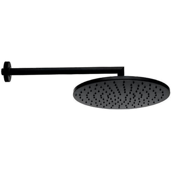 Верхний душ Bossini Cosmo H70596H.073 28 см чёрный матовый