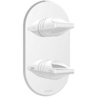 Встраиваемый смеситель для душа Bossini Apice Z00500.045 с термостатом белый матовый