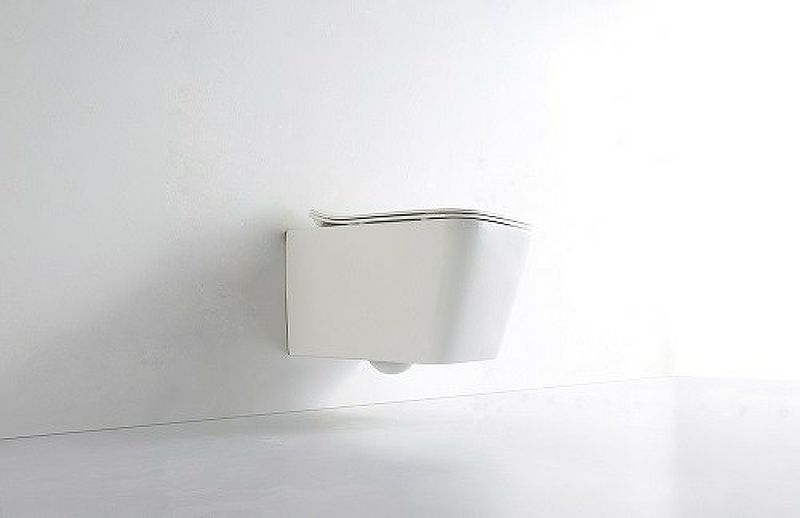 Унитаз CeramaLux TR5170 подвесной с сиденьем Микролифт