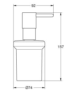 Дозатор жидкого мыла Grohe Essentials 40394001 хром