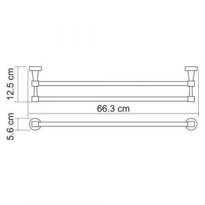 Wasserkraft Isen K-4040 Штанга для полотенец двойная