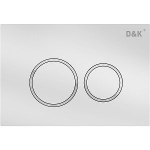 Клавиша смыва D&K DB1529016 Белая
