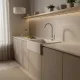 Смеситель для кухни Fashun A54001N-13 песочный