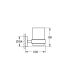 Стакан с держателем Grohe Essentials 40447001 хром