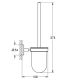 Tуалетный ершик Grohe BauCosmopolitan 40463001 хром