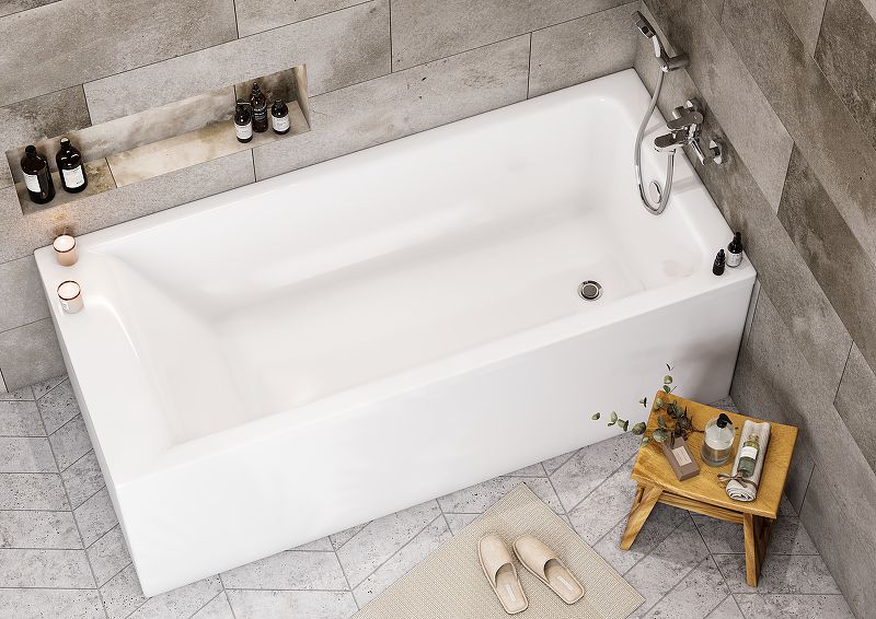 Акриловая ванна Roca Easy 170x80 ZRU9307624 без гидромассажа
