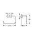 Держатель для туалетной бумаги Grohe Essentials Cube 40507001 хром