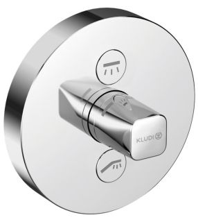 Встраиваемый смеситель для душа Kludi Push хром 387120538 Встраиваемый смеситель для душа Kludi Push хром 387120538