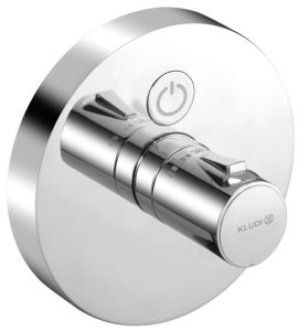 Встраиваемый смеситель для душа Kludi Push с термостатом хром 389020538