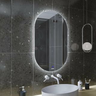 Зеркало Grossman Nero-промо 60 2460100 с подсветкой с сенсорным выключателем