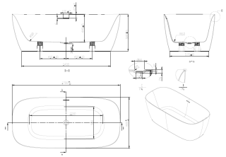 Акриловая ванна Art&Max Verona 170x80см белый AM-VER-1700-800