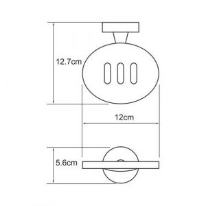 Wasserkraft Isen K-4069 Мыльница решетка