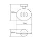 Wasserkraft Isen K-4069 Мыльница решетка