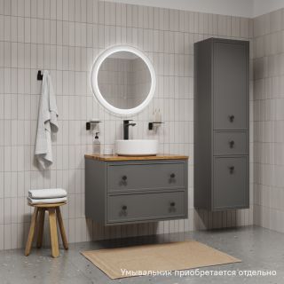 Тумба подвесная IDDIS Torr TOR70DBi95K со столешницей 70см тёмно-серый Тумба подвесная IDDIS Torr TOR70DBi95K со столешницей 70см тёмно-серый